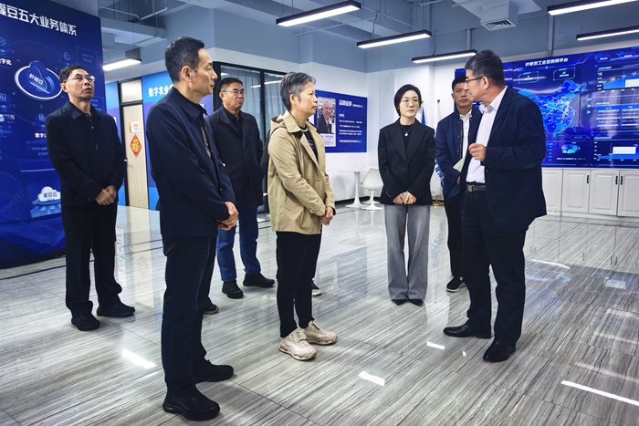 He Jing Leads a Research Team to Qingdao and Other Cities
