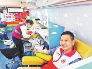 Blood Donation Drive in Fuyong Subdistrict, Bao’an District Gathers Warmth in Winter