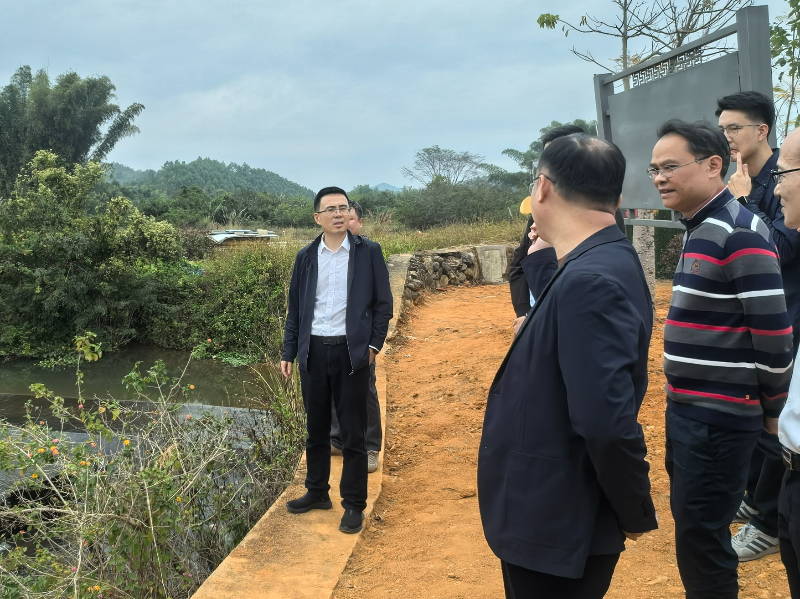 Chen Yongbing, Leader of Huidong County, Conducts Research in Andun Town