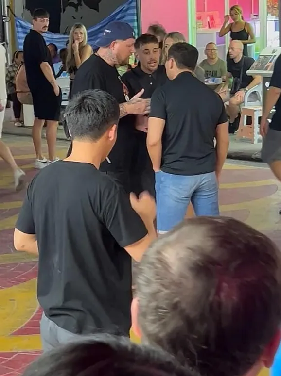 Drunken Russian Tourist Provokes Two British Men, Knocked Down by a Hook and Kicked Until Bloodied in Viral Footage