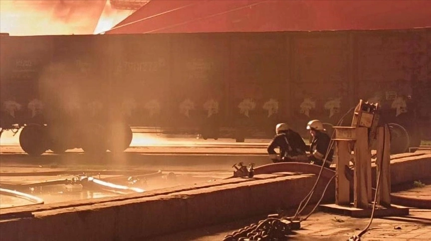 Kyiv Railway Station Destroyed