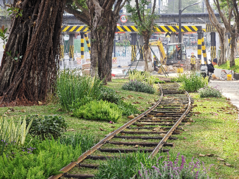 Real Scenes of Huadi River Railway Garden Before and After Renovation