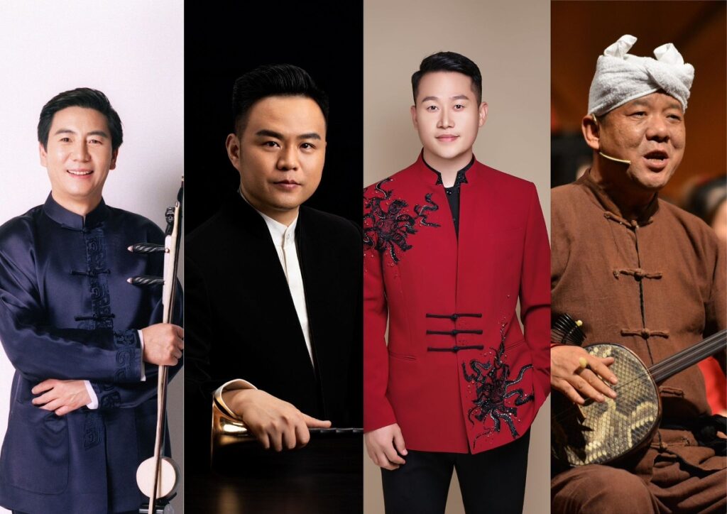 From left to right: Shen Cheng, Wang Zhanzhan, Su Wen, Gao Yongyuan