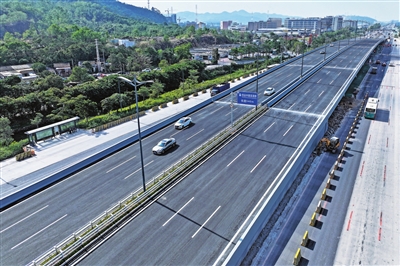 The Expedited Upgrading Project of Zhuhai Avenue (West Section of Jinwan Interchange) Advances in an Orderly Manner