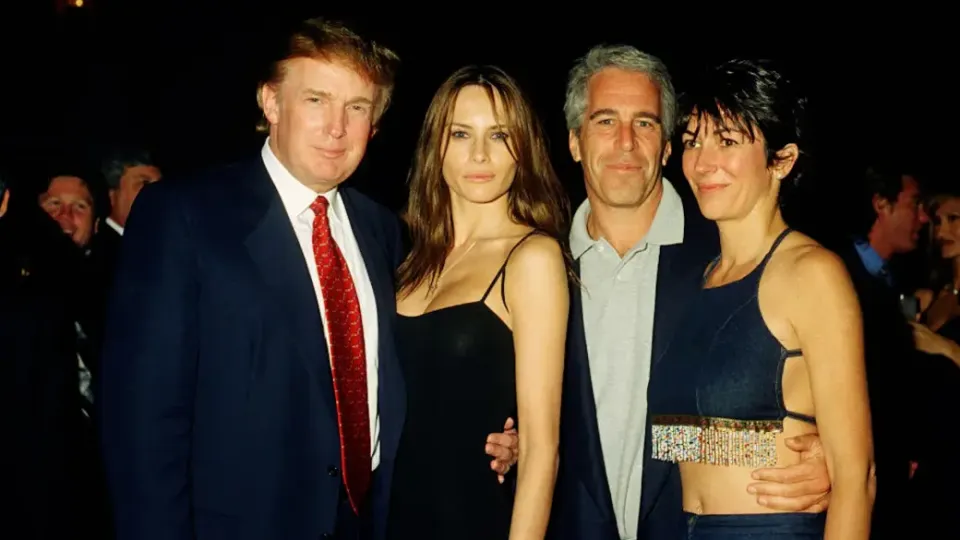 Trump Responds to Epstein Photo Scandal, Claims Ignorance, While Congress Hits Back with Condom Evidence