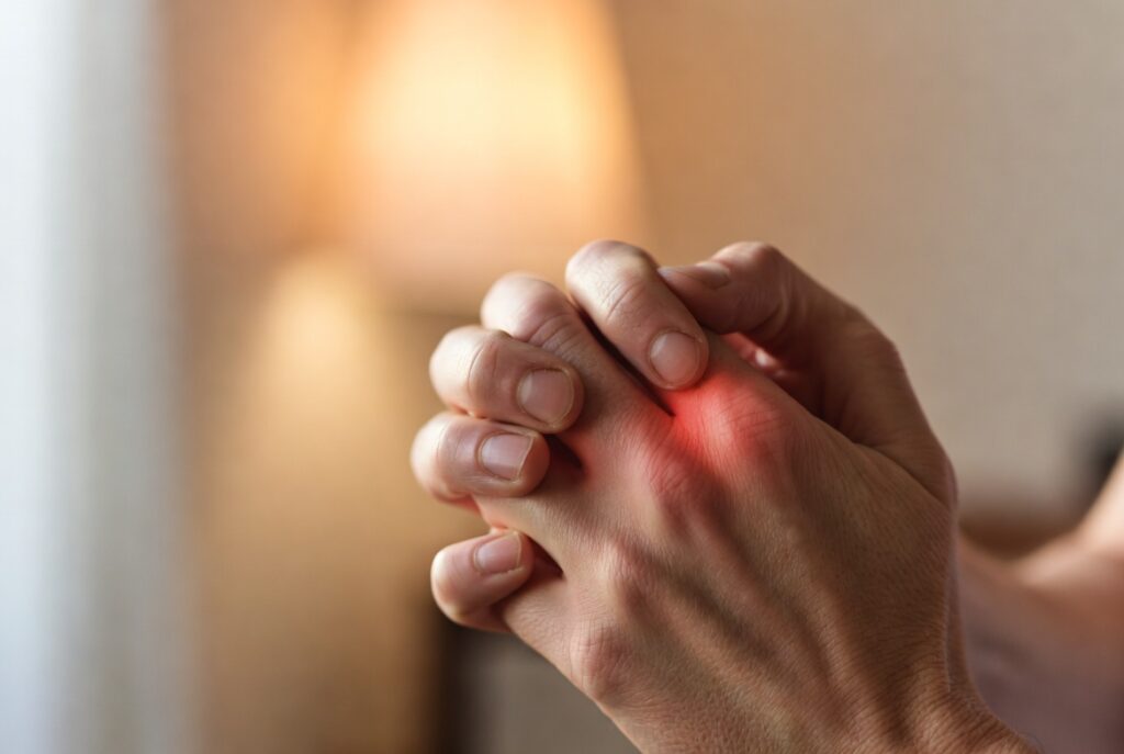 Weather changes can cause joint pain