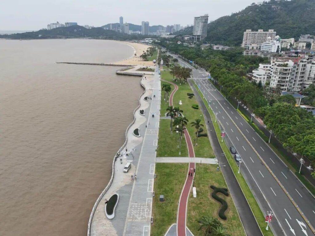 The Cycling (Road) Competition of the 15th National Games was held in Zhuhai