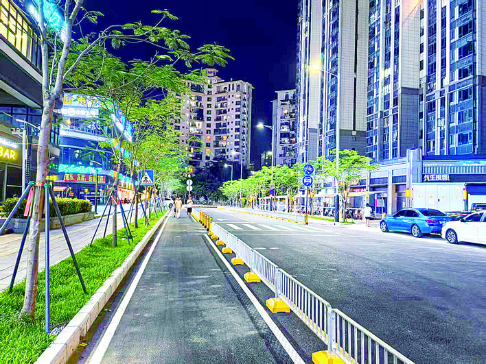 Xiancheng Road has been completed and opened to traffic.